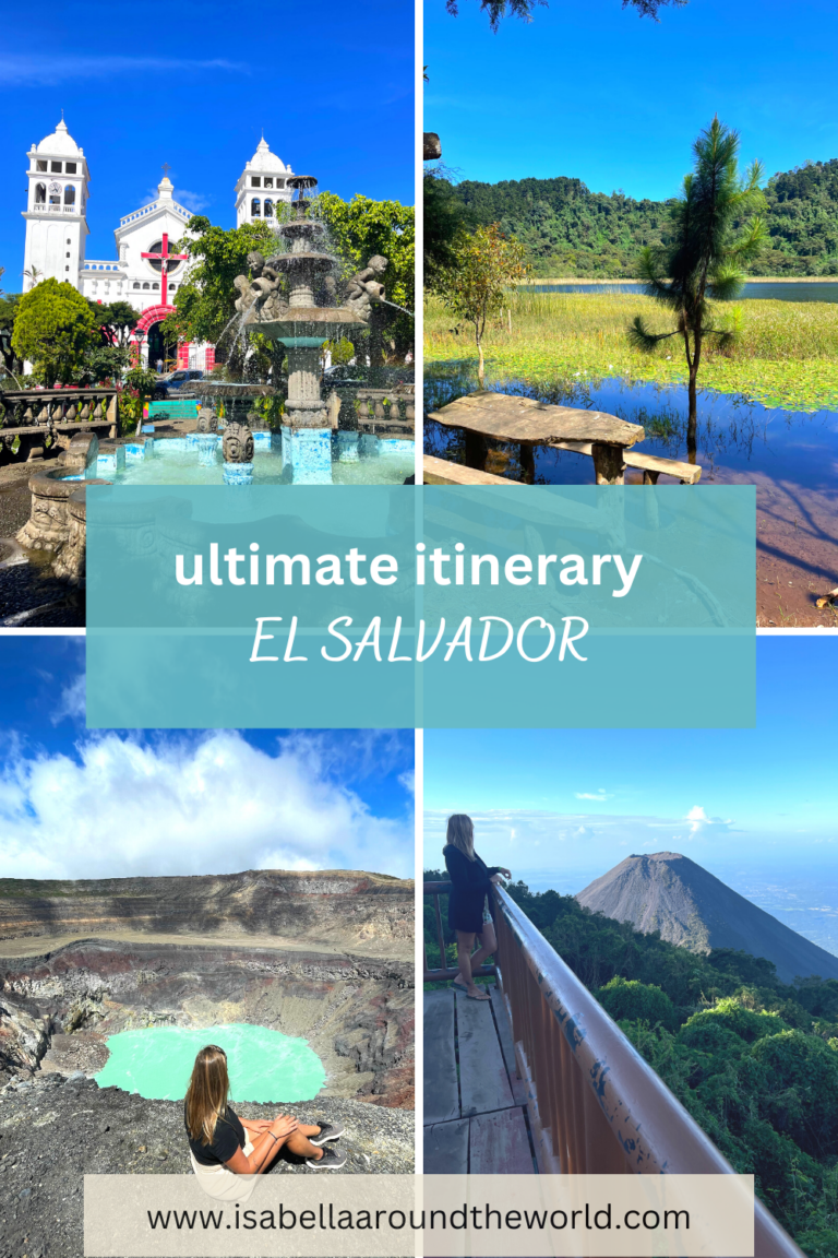 El Salvador itinerary