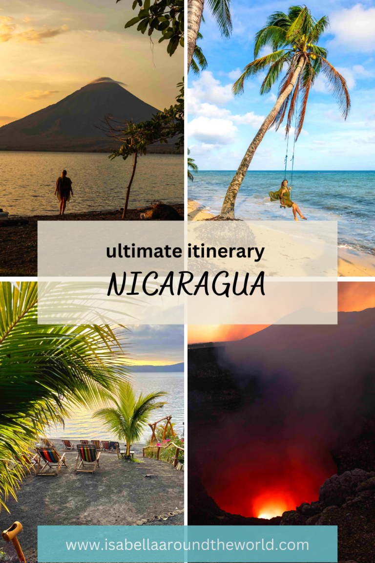 cover Nicaragua itinerary