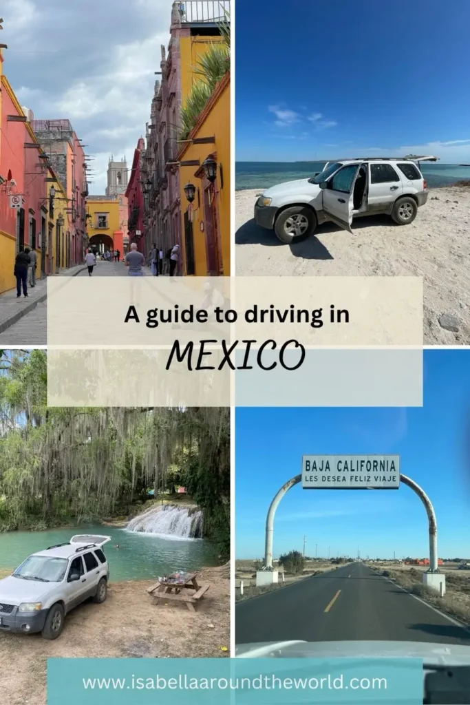 cover photo contains four pictures of mexico