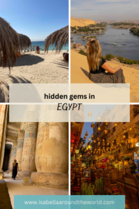 hidden gems in Egypt blog post. Complete guide to secret places in Egypt