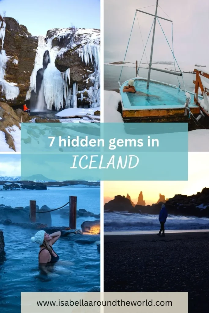 cover photo of different unique places in iceland