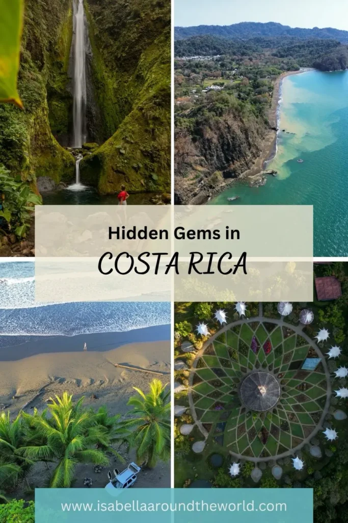 cover image with 4 photos of a tropical destination and some text
