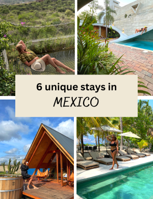 unique places to stay in Mexico