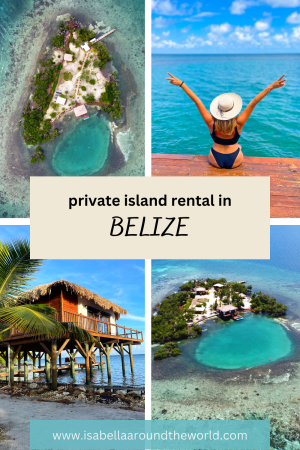 rent an island in Belize